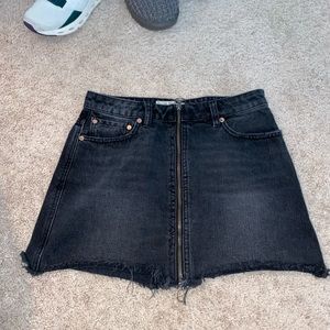 Free People Denin Skirt